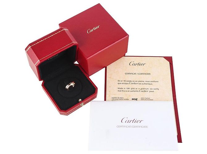 Cartier Trinity Ring Gold Small (Zertifikat) - Ansicht 6