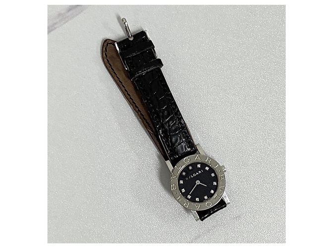 Bulgari Diamant-Stahl-Quarzuhr - Ansicht 6