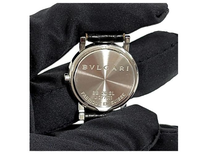 Bulgari Diamant-Stahl-Quarzuhr - Ansicht 7