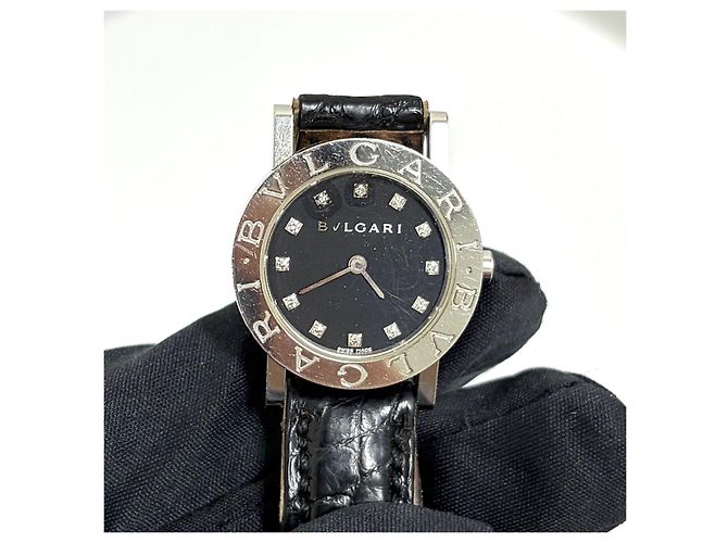 Bulgari Diamant-Stahl-Quarzuhr - Ansicht 8