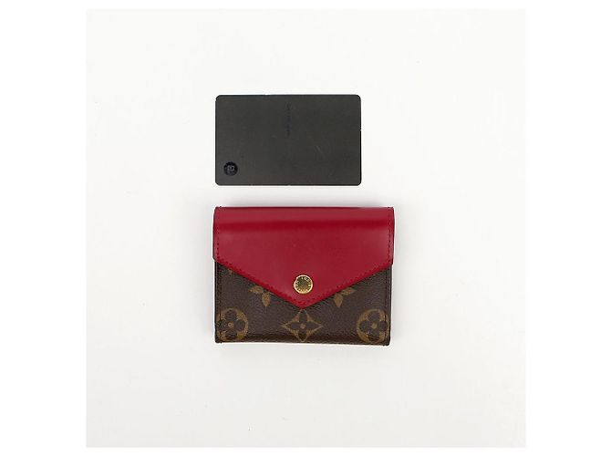 Louis Vuitton Cartera de Canvas Monogram en Fuchsia - vista 9