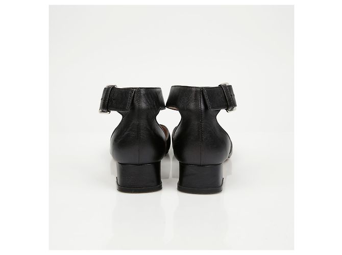 Marni Riemchen Pumps Leder Braun - Ansicht 7