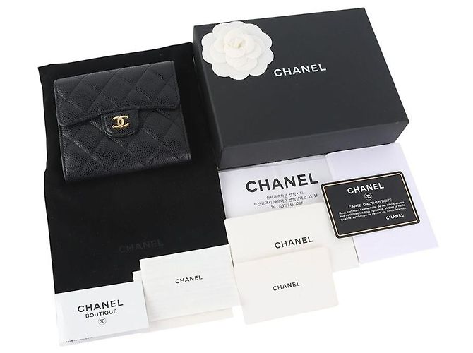 Chanel Cartera con solapa Classic Caviar para mujer - vista 6