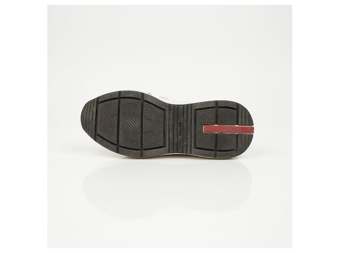 Prada Sneakers in mesh e neoprene White - vista 14