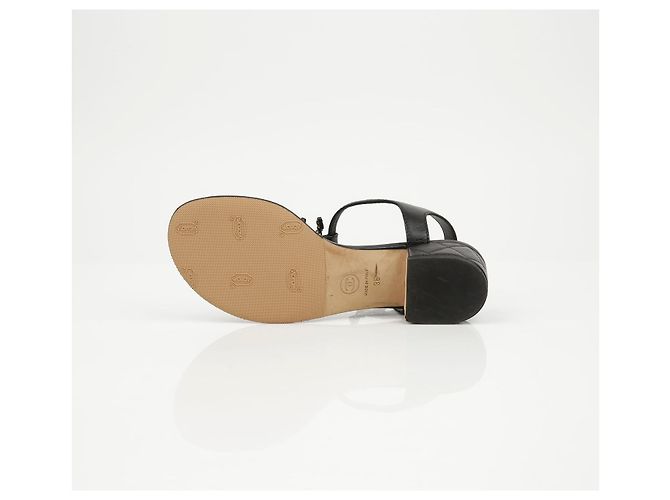 Chanel Sandali Classic CC con cinturino a catena dorata - vista 9