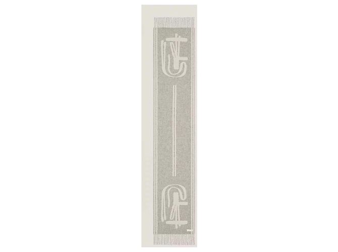 Hermès Sciarpa in cashmere Petite Casaque Lettres Equestres - vista 5