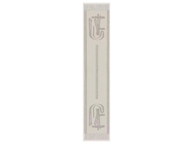 Hermès Sciarpa in cashmere Petite Casaque Lettres Equestres - vista 6