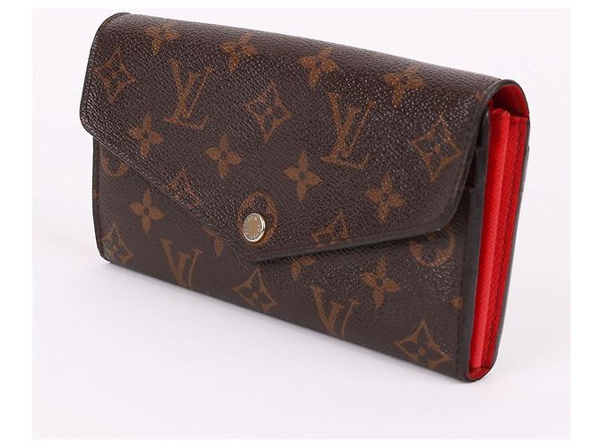 Louis Vuitton Portafoglio Long Sarah Donna Monogram - vista 3