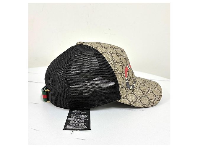 Gucci Snake GG Supreme Baseball Cap - Ansicht 3
