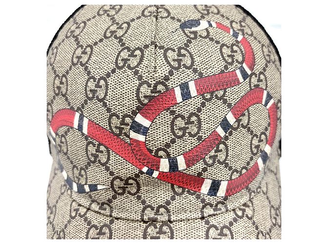 Gucci Snake GG Supreme Baseball Cap - Ansicht 6