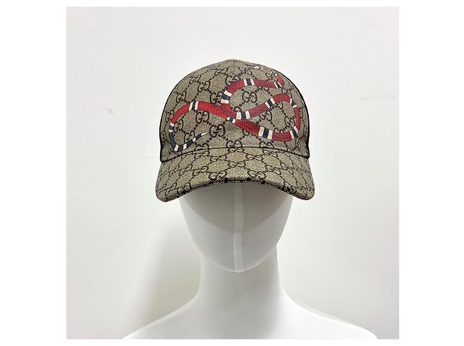 Gucci Snake GG Supreme Baseball Cap - Ansicht 7