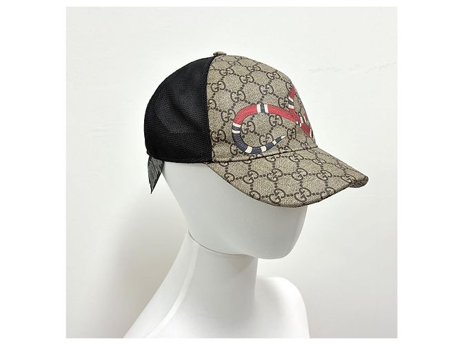 Gucci Snake GG Supreme Baseball Cap - Ansicht 8