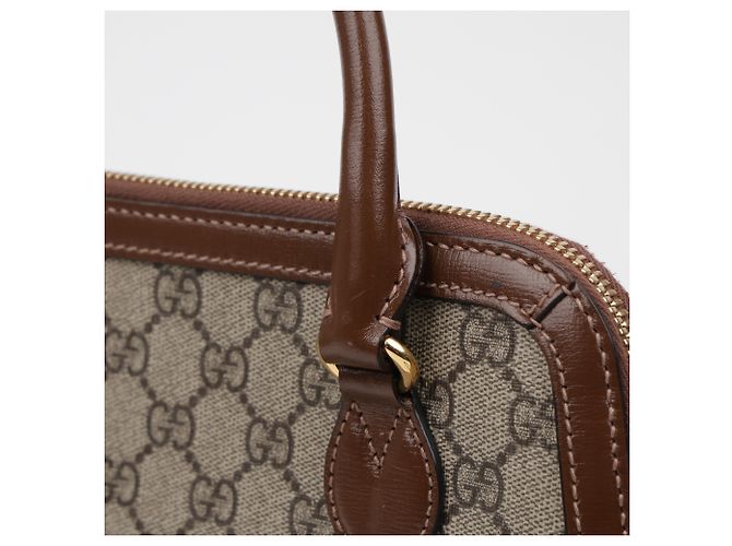 Gucci Borsa piccola con manico Horsebit marrone - vista 17