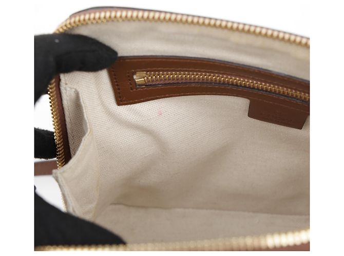 Gucci Borsa piccola con manico Horsebit marrone - vista 23