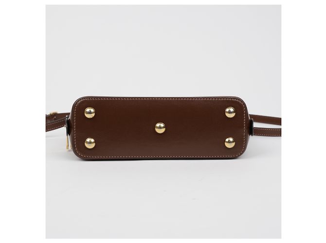 Gucci Borsa piccola con manico Horsebit marrone - vista 7