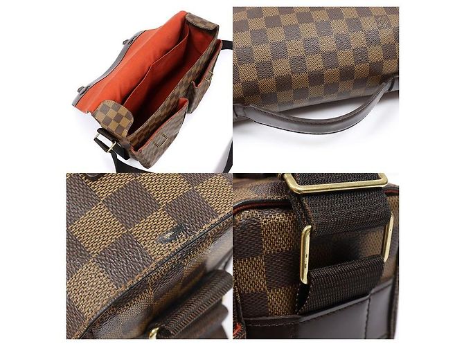 Louis Vuitton Borsa a tracolla Broadway Damier Ebene Canvas - vista 5