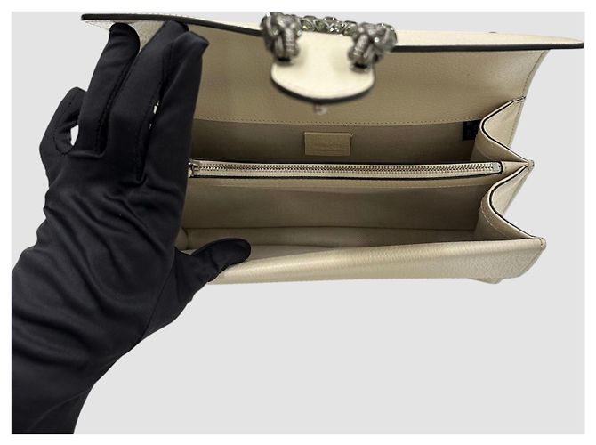 Gucci Borsa a tracolla Dionysus Small Ivory - vista 7