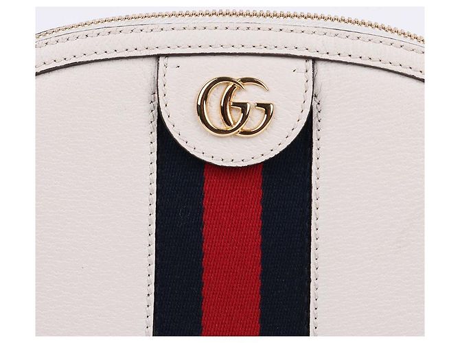 Gucci Borsa a tracolla Ophidia Small White - vista 2