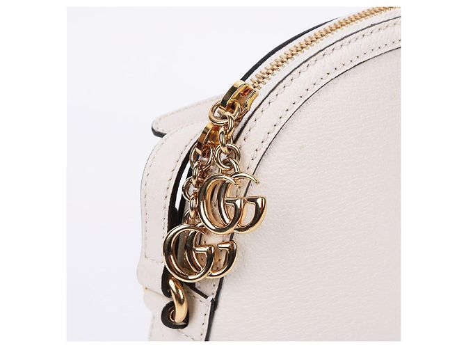 Gucci Borsa a tracolla Ophidia Small White - vista 5