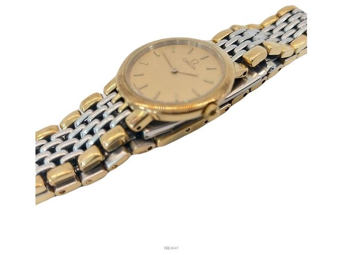 Omega De Ville Combi Quartz Damenuhr - Ansicht 2