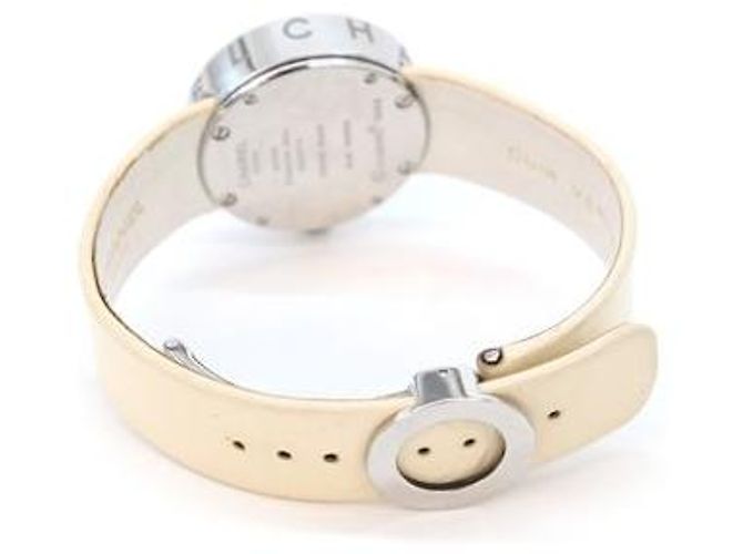 Chanel Emaille-Quarzuhr Silber - vue 4