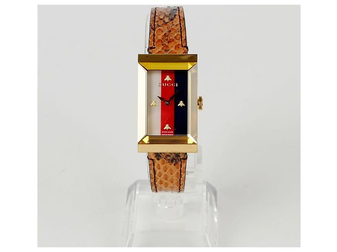 Gucci G Frame Quarz Uhr Silberfarben - Ansicht 2