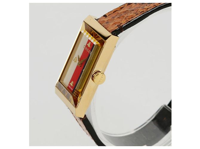 Gucci G Frame Quarz Uhr Silberfarben - Ansicht 3