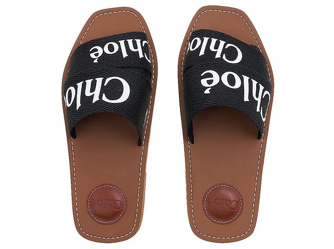 Mule Wooly Chloé in lana - vista 6