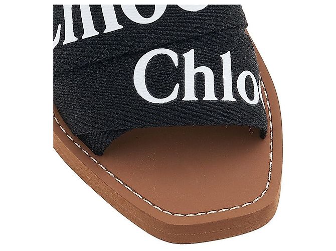 Mule Wooly Chloé in lana - vista 9