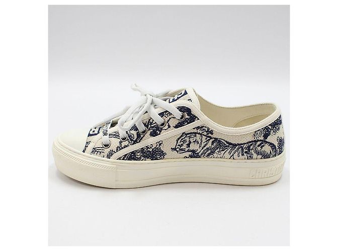 Sneaker Work Toile De Jouy Christian Dior - vista 3