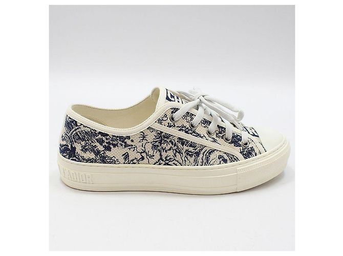 Sneaker Work Toile De Jouy Christian Dior - vista 4