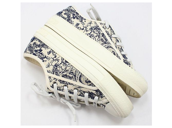 Sneaker Work Toile De Jouy Christian Dior - vista 8
