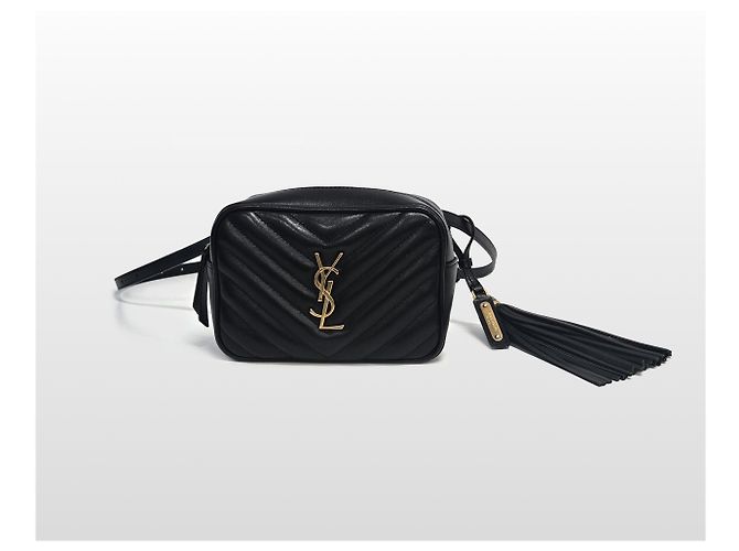 Autre Marque Borsa crossbody matelassé monogram nera con cintura - vista 10