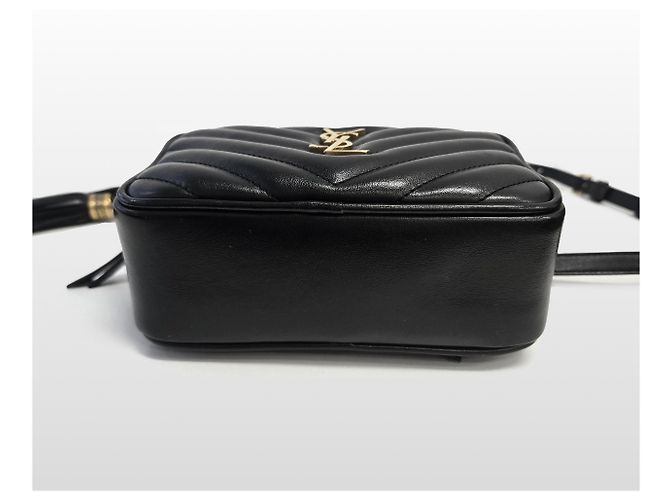 Autre Marque Borsa crossbody matelassé monogram nera con cintura - vista 15