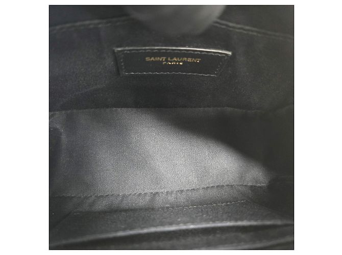 Autre Marque Borsa crossbody matelassé monogram nera con cintura - vista 17