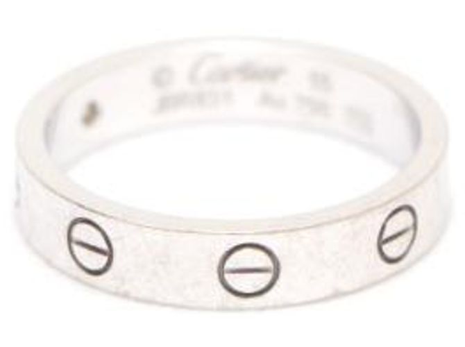 Cartier Small Love Ring in Weißgold mit Diamant - Ansicht 10