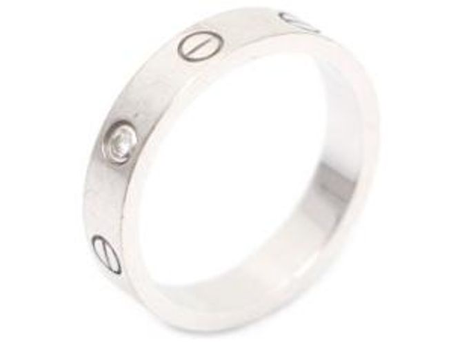 Cartier Small Love Ring in Weißgold mit Diamant - Ansicht 13