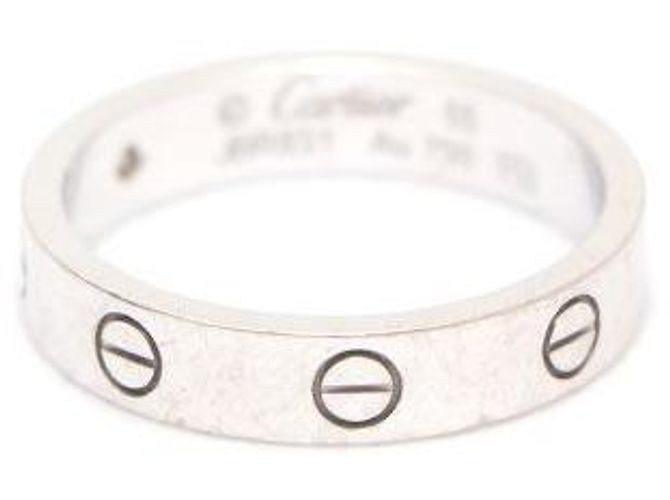 Cartier Small Love Ring in Weißgold mit Diamant - Ansicht 3