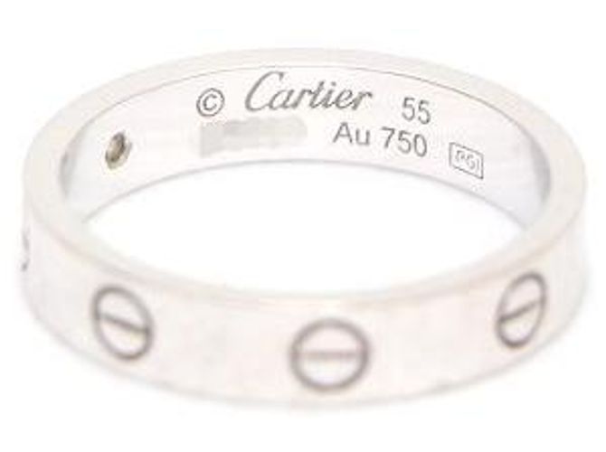 Cartier Small Love Ring in Weißgold mit Diamant - Ansicht 4