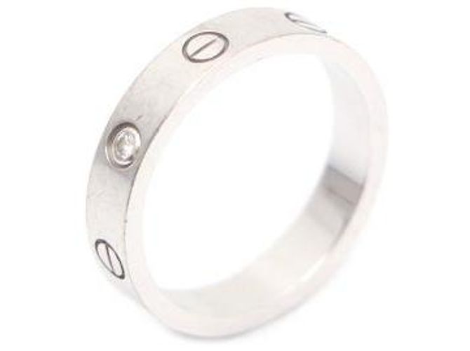Cartier Small Love Ring in Weißgold mit Diamant - Ansicht 6