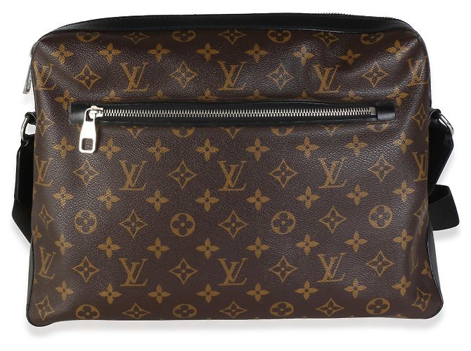 Borsa a tracolla Torres in tela Monogram Macassar Louis Vuitton - vista 2