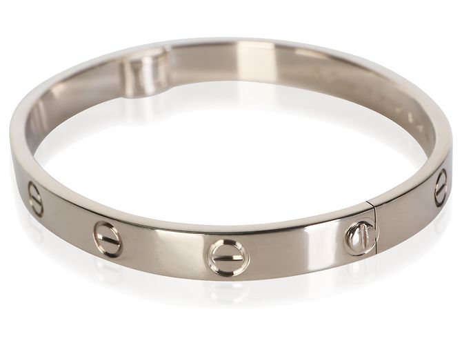 Bracciale Love Classico Cartier in Oro Bianco - vista 3