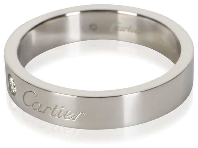 Fede C de Cartier in platino e diamanti - vista 3