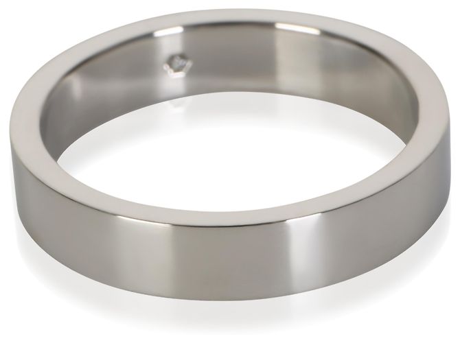 Fede C de Cartier in platino e diamanti - vista 4