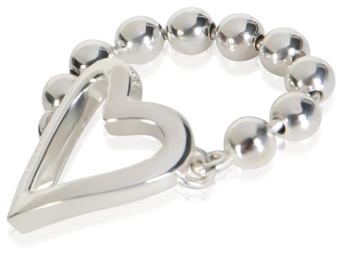 Anello Cuore con Perle in Argento Sterling Gucci - vista 2