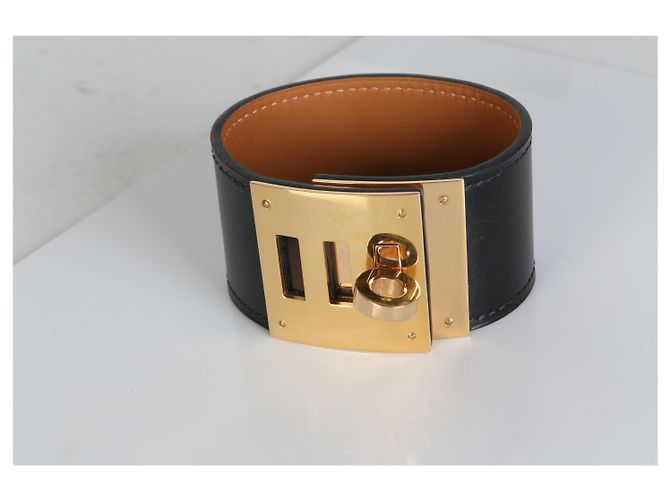 Bracciale Kelly Dog placcato oro Hermès - vista 4