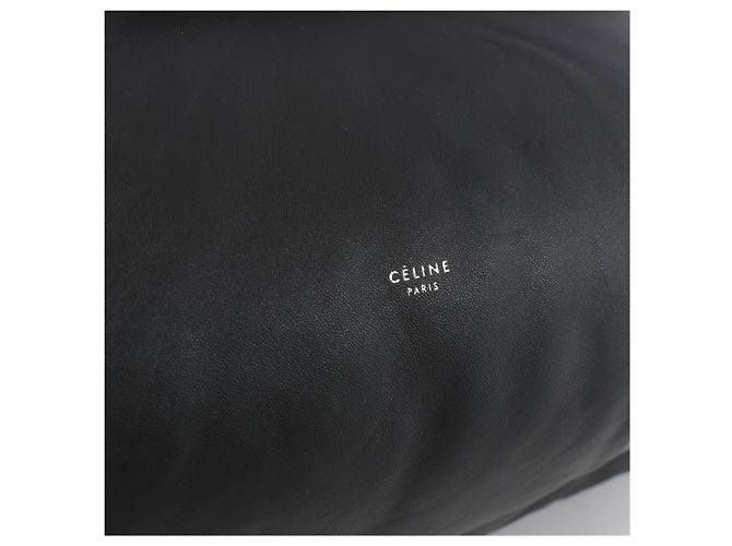 Céline Borsa a mano Celine Pillow in pelle nera - vista 11
