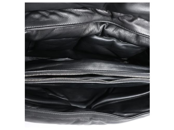 Céline Borsa a mano Celine Pillow in pelle nera - vista 12