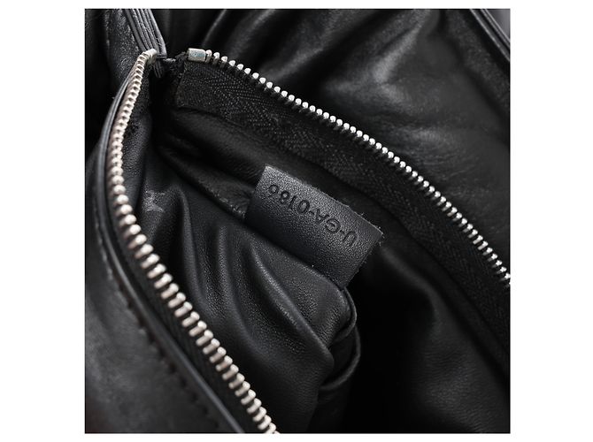 Céline Borsa a mano Celine Pillow in pelle nera - vista 14