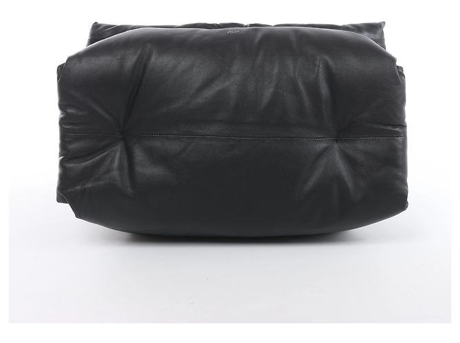 Céline Borsa a mano Celine Pillow in pelle nera - vista 6